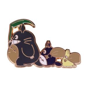 My Neighbor Cat Anime Family Hard Enamel Pins 266-1